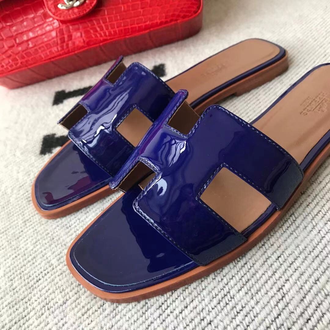 에르메스 올수공 오란 슬리퍼 샌들 페이던트 18